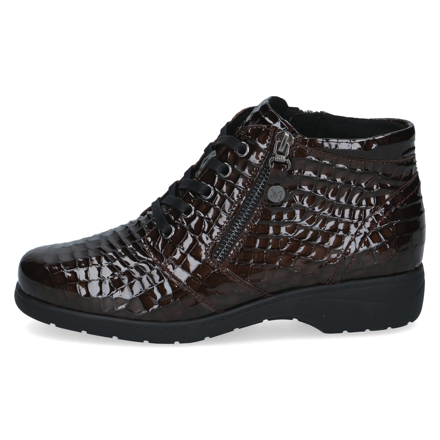 Ботинки женские BROWN CROCO 9-25152-41-397