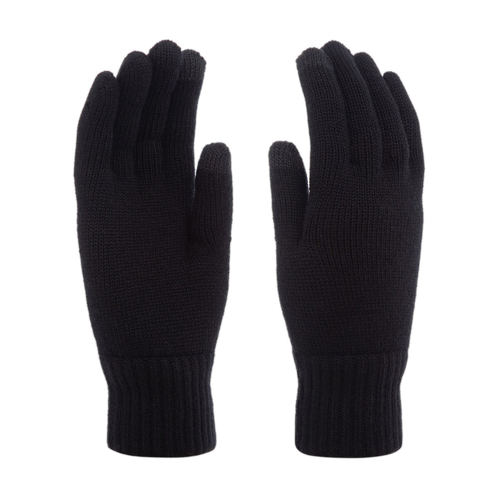 Перчатки Merino TEC Touch Screen, цвет черный