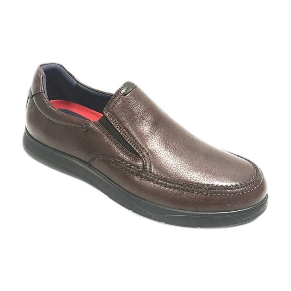 Полуботинки мужские коричневые, 4772 LEATHER BROWN