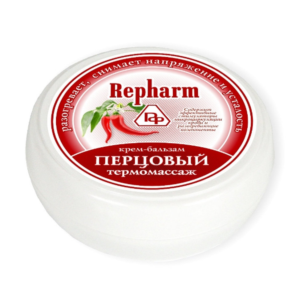 Крем-бальзам «ПЕРЦОВЫЙ ТЕРМОМАССАЖ» банка 85г