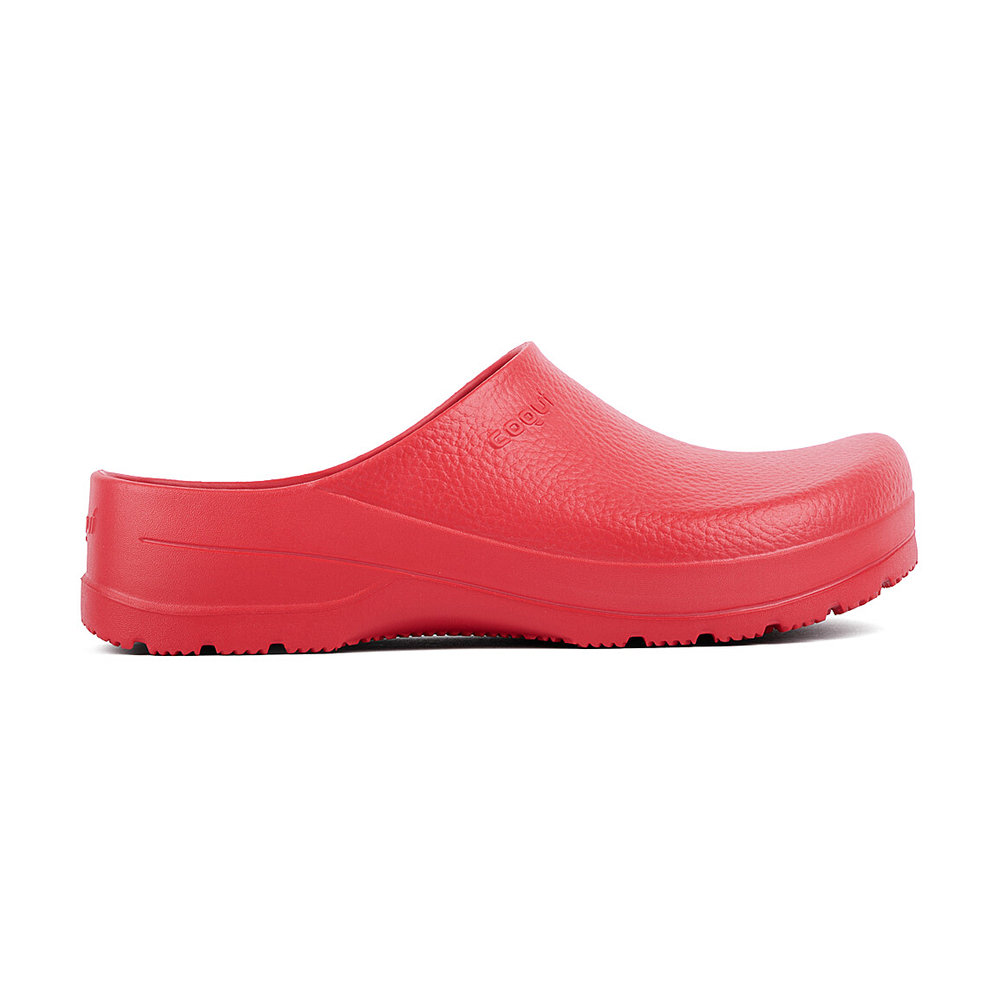 Женские сабо, красные 6462 New-Red-Cork